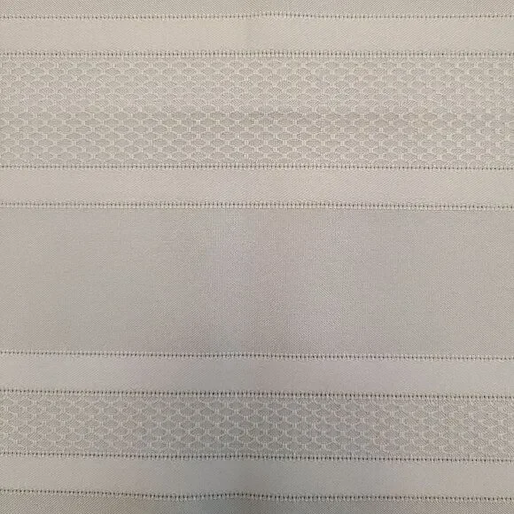 LIGHT Blue Striped Rectangular Tablecloth - Picture 7 of 10